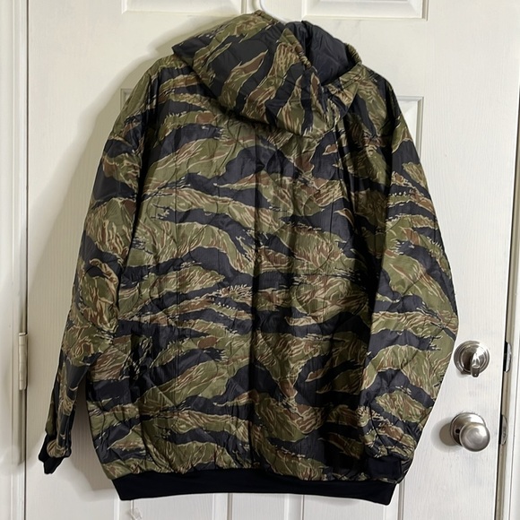 Perseverance Survival Woobie Hoodie Men's  Size 2X  Camo Green New Quilted Light - Picture 7 of 12